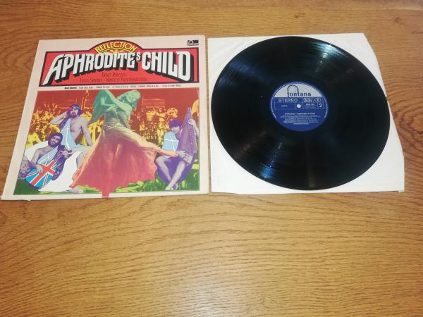 Aphrodite`s Child Reflection 1973 Fontana 9290100 Deutsche Pressung VG+/VG